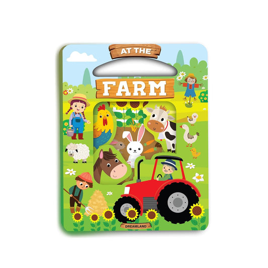 Die Cut Window Board Book - At the Farm Picture