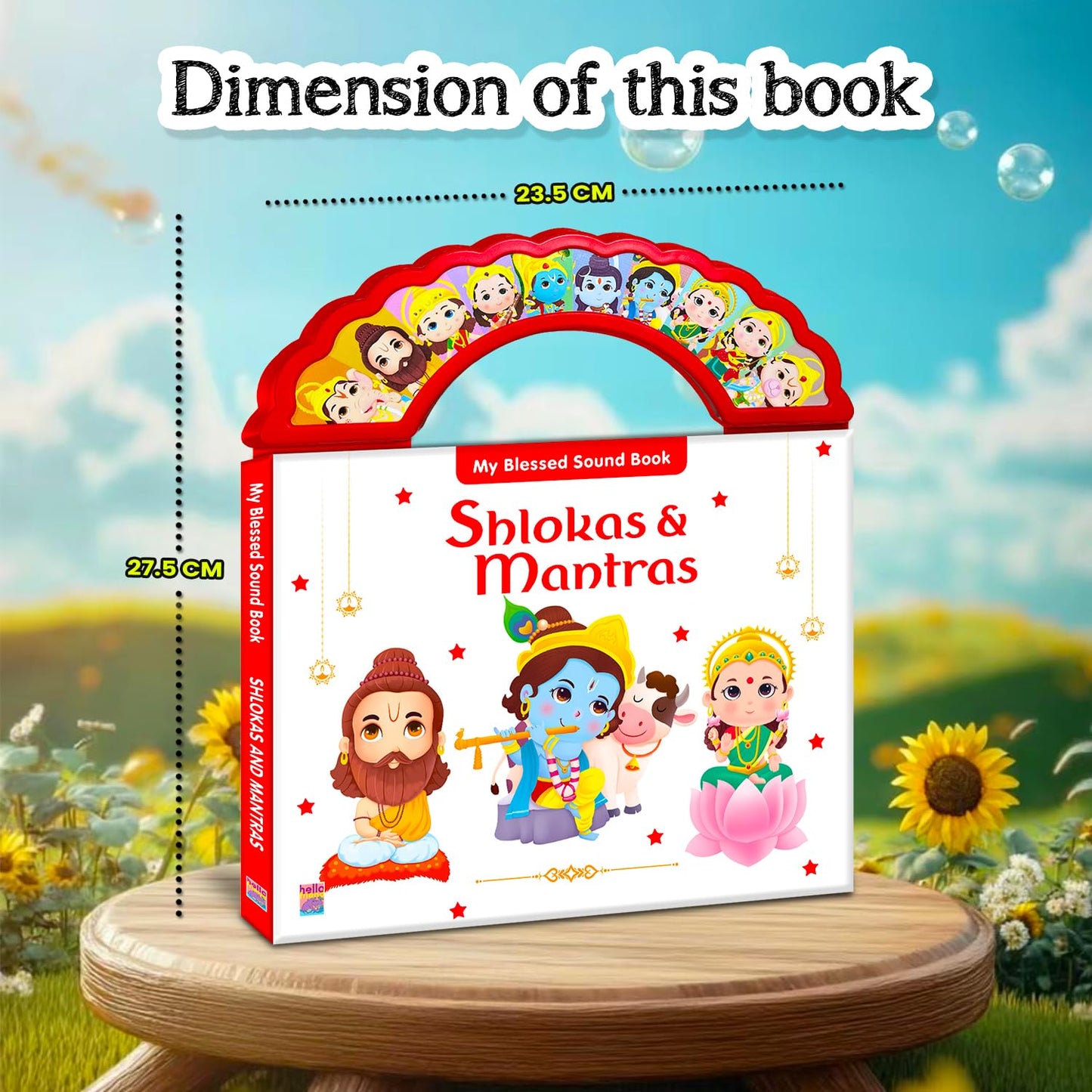 Shlokas & Mantras Sound Book for Kids | Interactive Hindu Learning Book