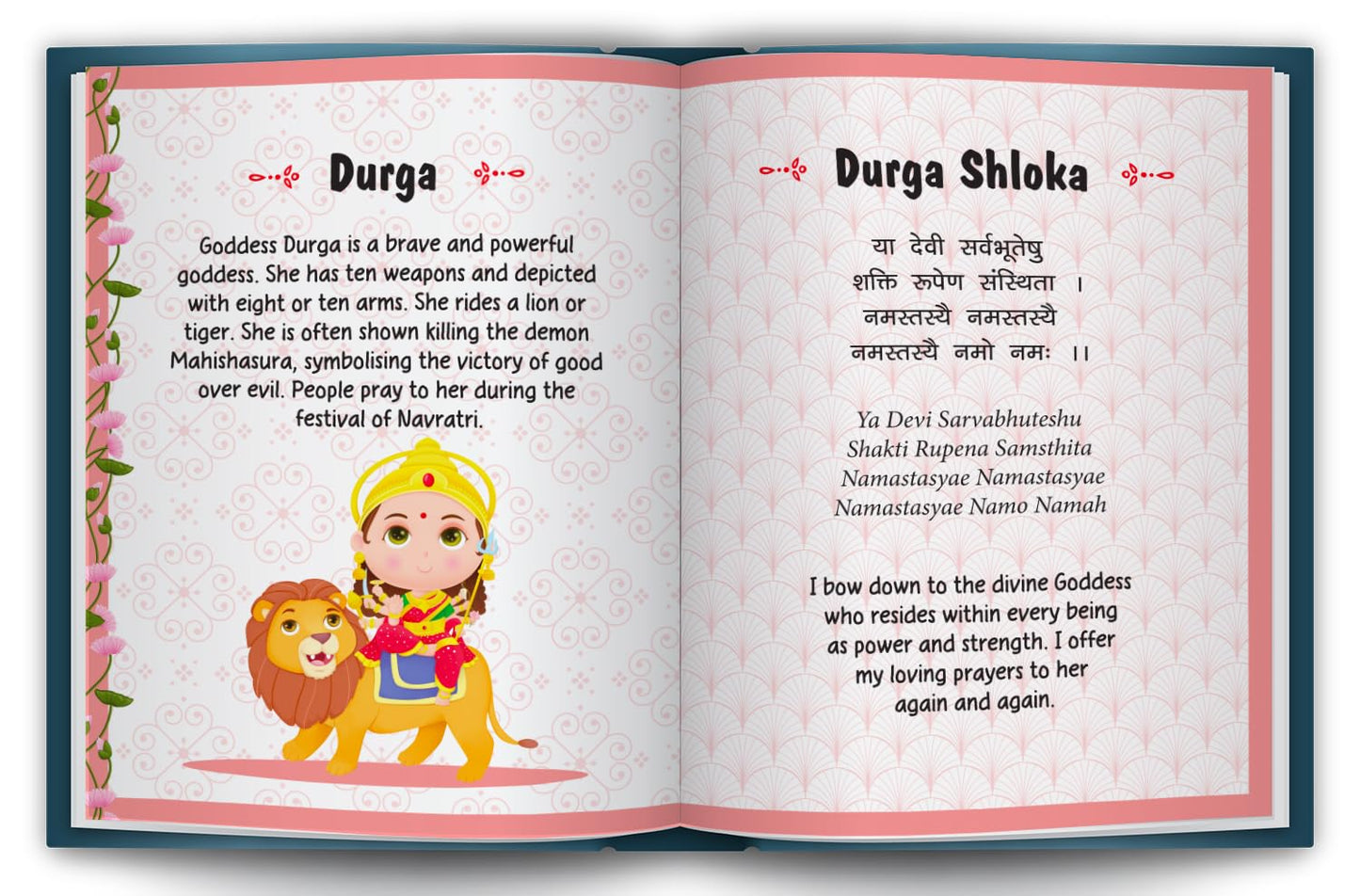 Shlokas & Mantras Activity Book for Kids | Stickers & Activities