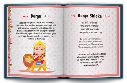 Shlokas & Mantras Activity Book for Kids | Stickers & Activities
