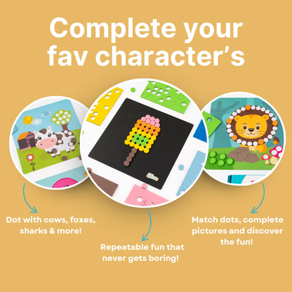 Magnetic Dot Art – Jungle Playset