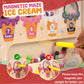 Ice Cream Magnetic Color &amp; Number Maze – Wooden Learning Puzzle Board