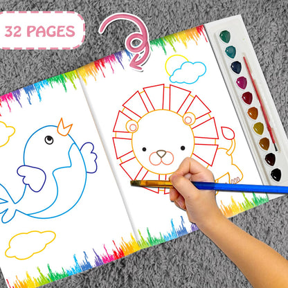 Fun with Water Colouring Kit for Kids – (Green)