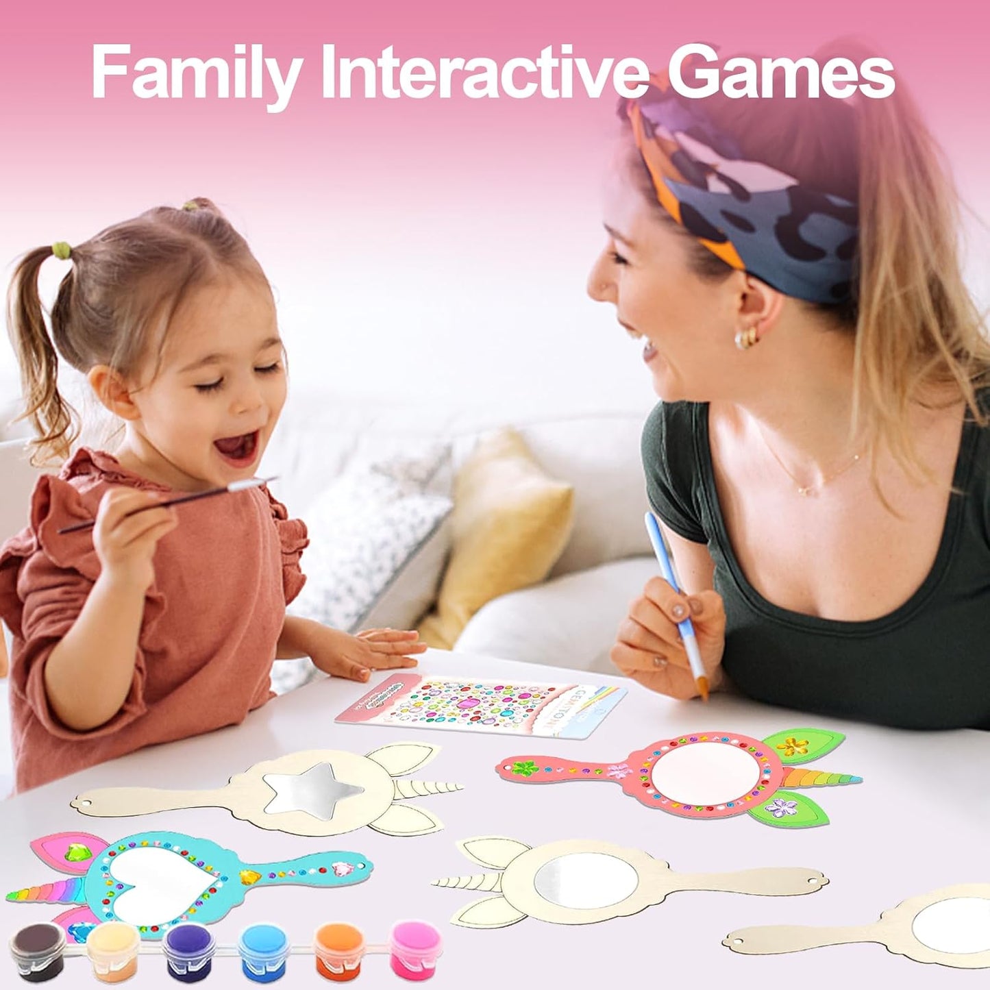 Unicorn Mirror Painting Kit -Art Fun
