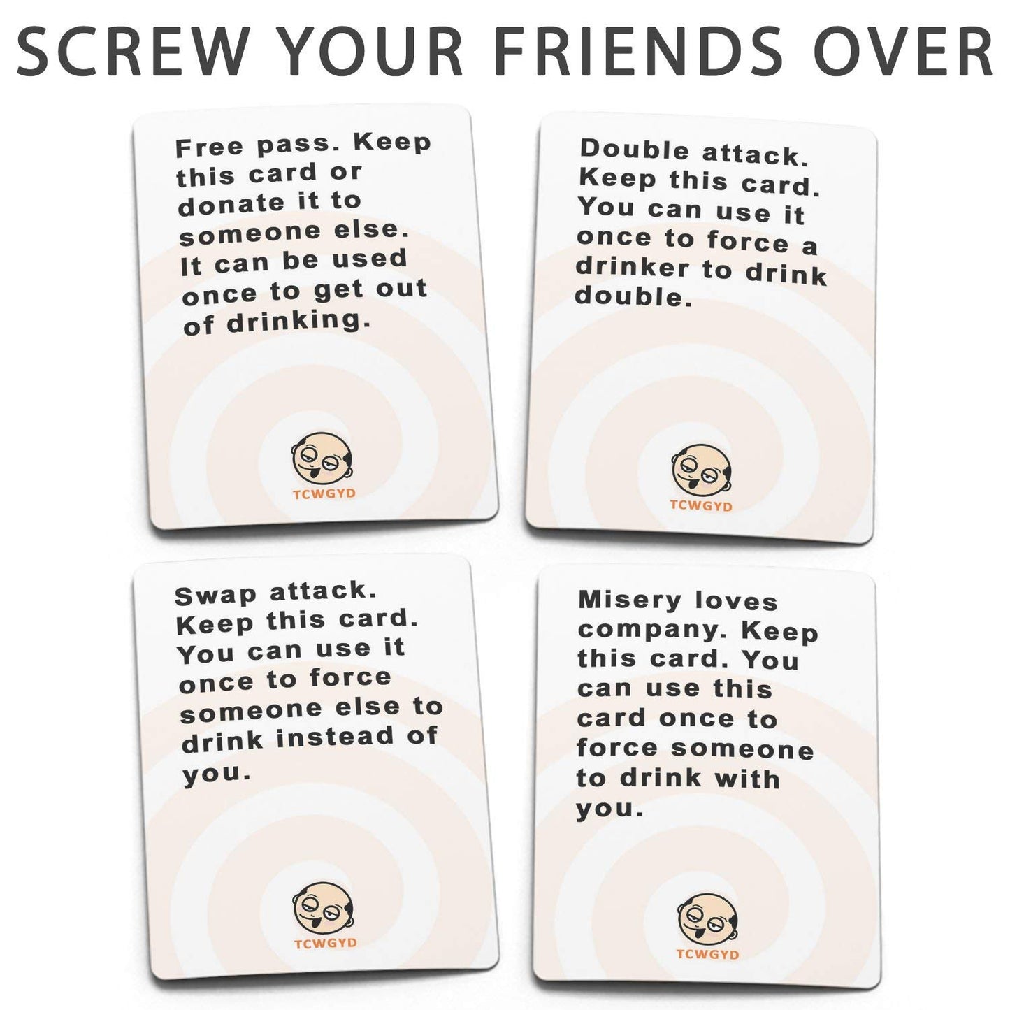 Tickles These Cards Will Get You Drunk - Fun Adult Drinking Game for Parties