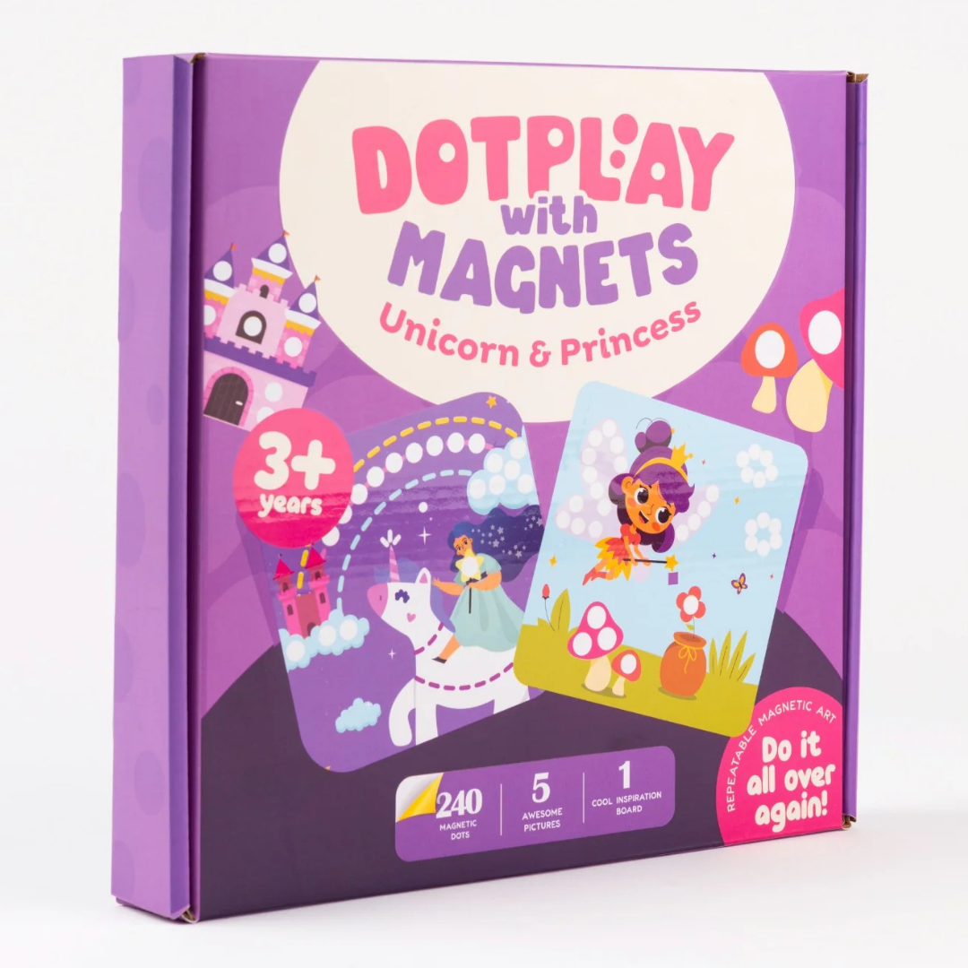 Magnetic Dot Art – Unicorn &amp; Princess Playset