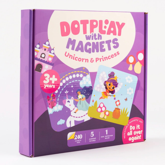 Magnetic Dot Art – Unicorn &amp; Princess Playset