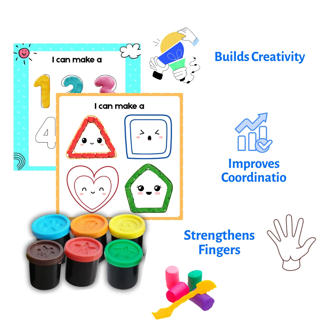 Play Dough Mats and Clay Fun Set