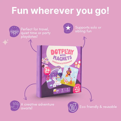 Magnetic Dot Art – Unicorn &amp; Princess Playset
