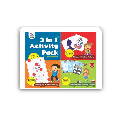 Toddler Learning Essentials 3 in 1 Activity pack