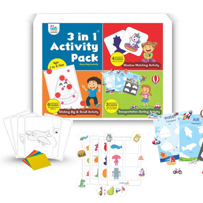 Toddler Learning Essentials 3 in 1 Activity pack