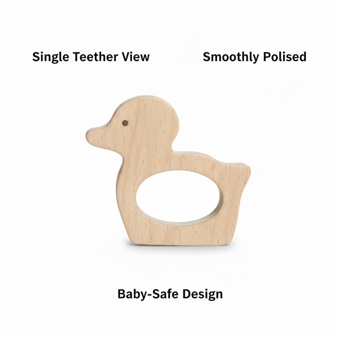 Wooden Teether for Babies