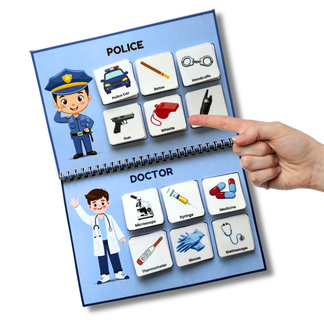 Community Helpers Busy Book