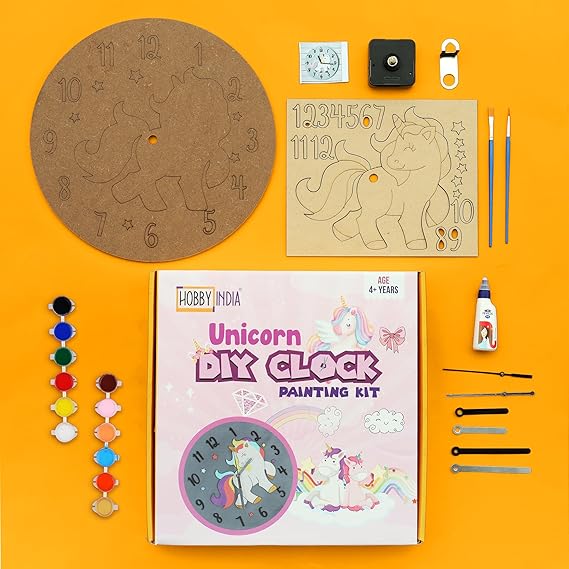 Unicorn Wall Clock DIY Kits