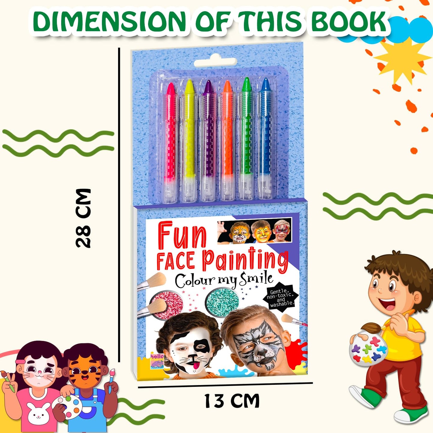 Fun Face Painting Kit for Kids