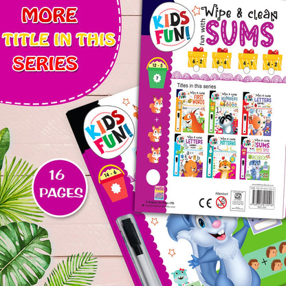 Wipe & Clean Book – Fun with Sums