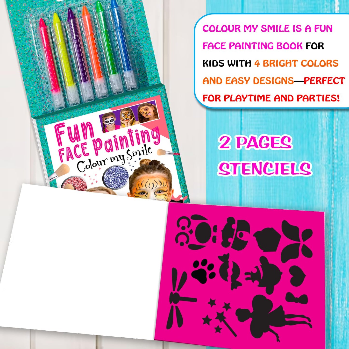 Fun Face Painting Kit for Kids