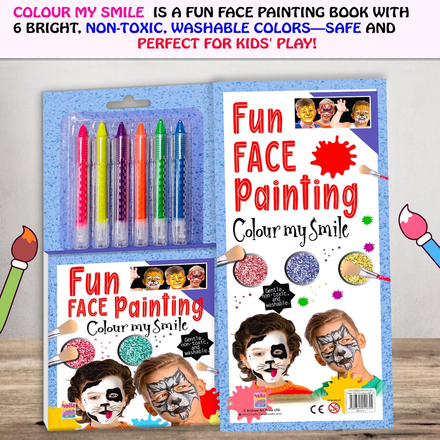 Fun Face Painting Kit for Kids
