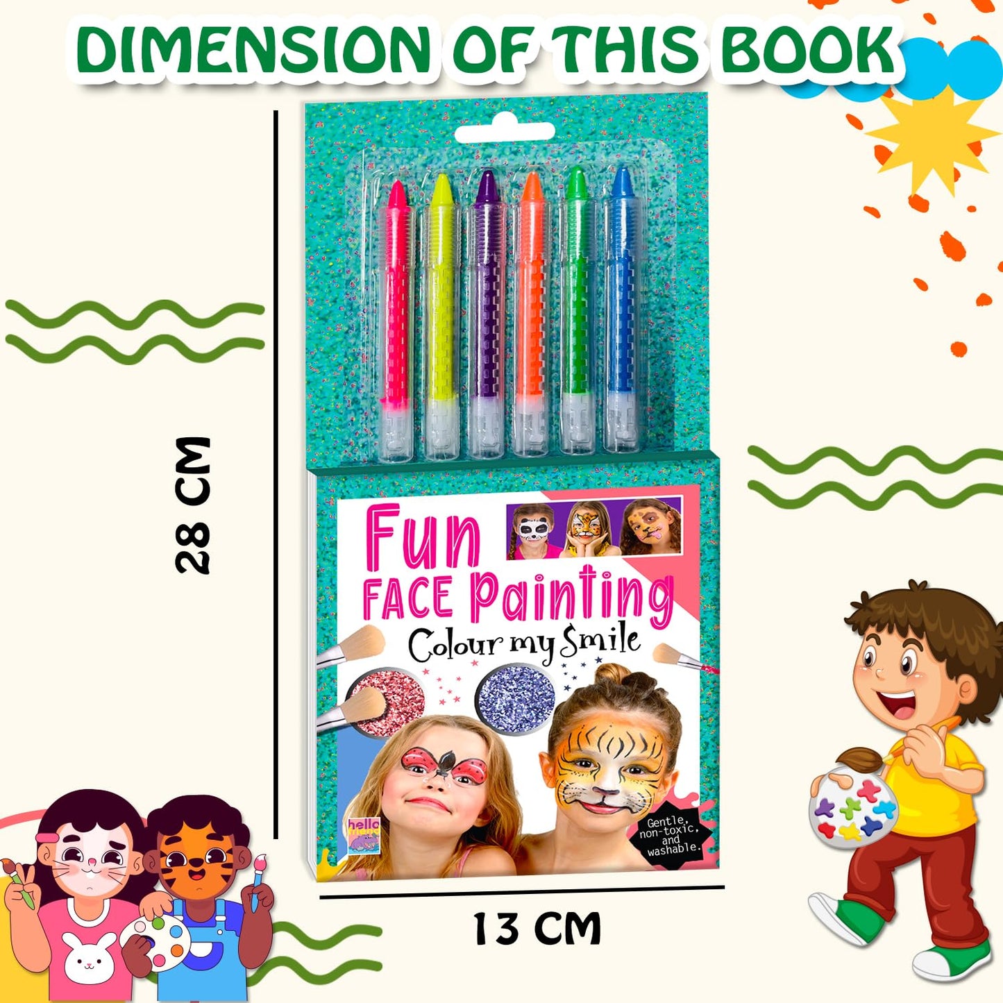 Fun Face Painting Kit for Kids