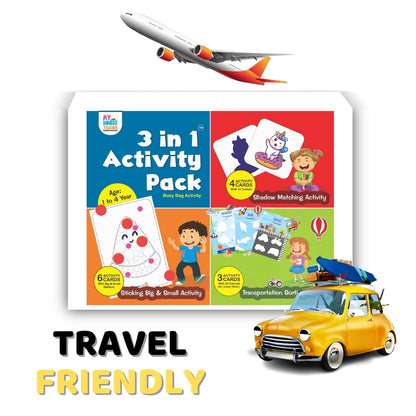 Toddler Learning Essentials 3 in 1 Activity pack