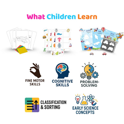 Toddler Learning Essentials 3 in 1 Activity pack