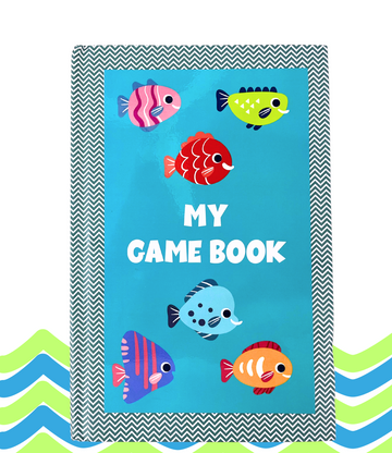 Personalised Board Game  6 in 1 Book