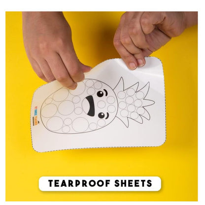 Sticking Big And Small Foam Sticker Activity Box