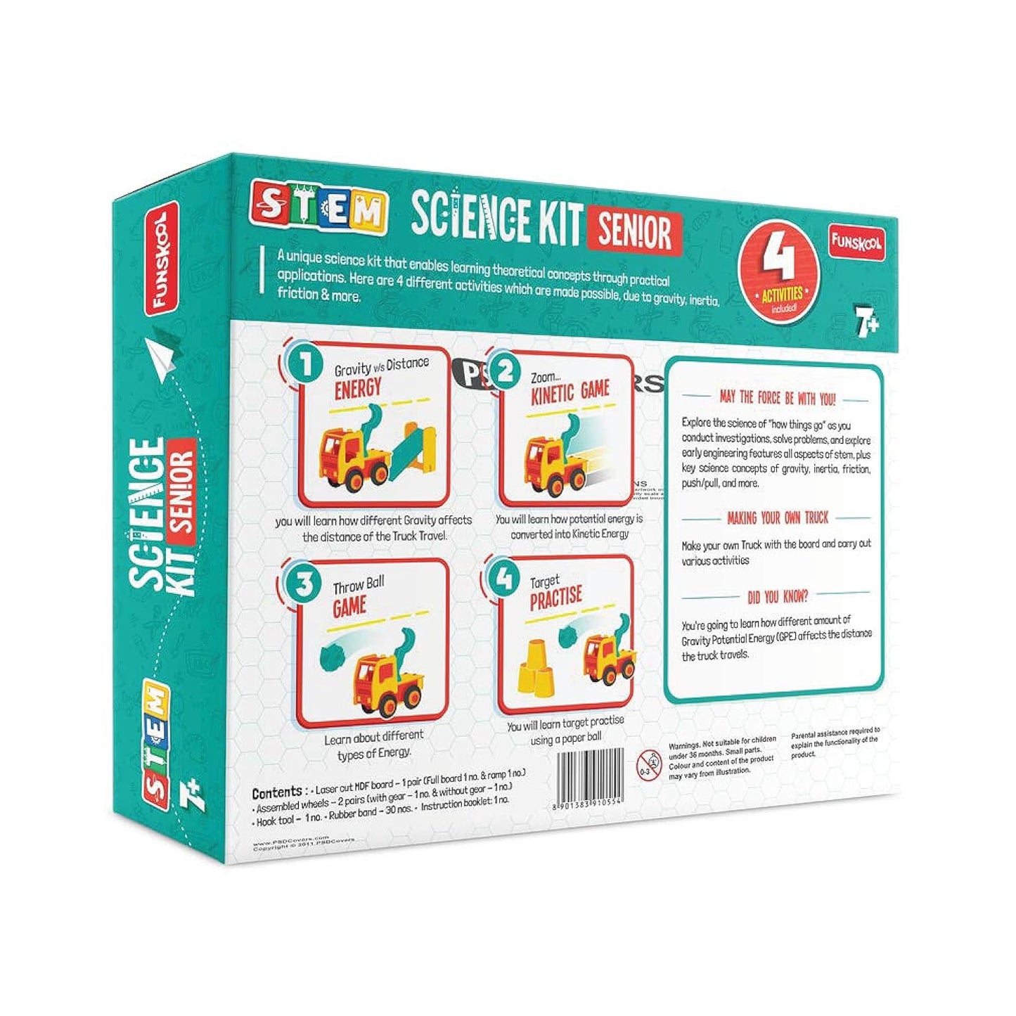 Science Kit Senior, Force and Motion, Educational,DIY Activity