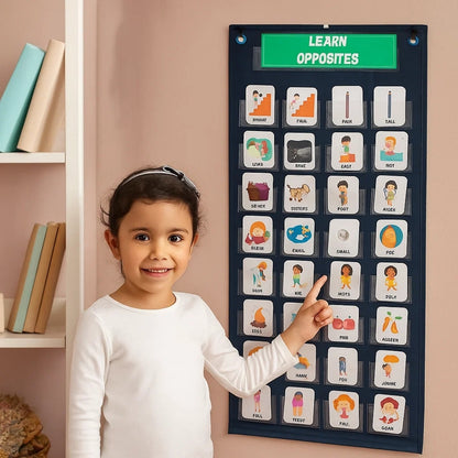 Opposites Matching Pocket Chart