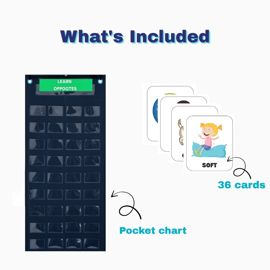 Opposites Matching Pocket Chart
