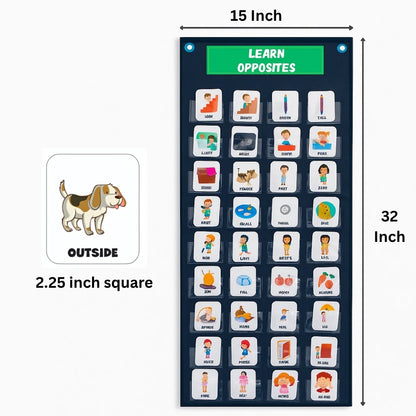 Opposites Matching Pocket Chart