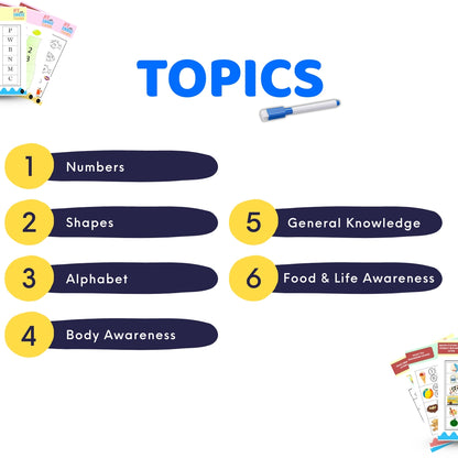 All in One Concept Colorful Summer Worksheet Set