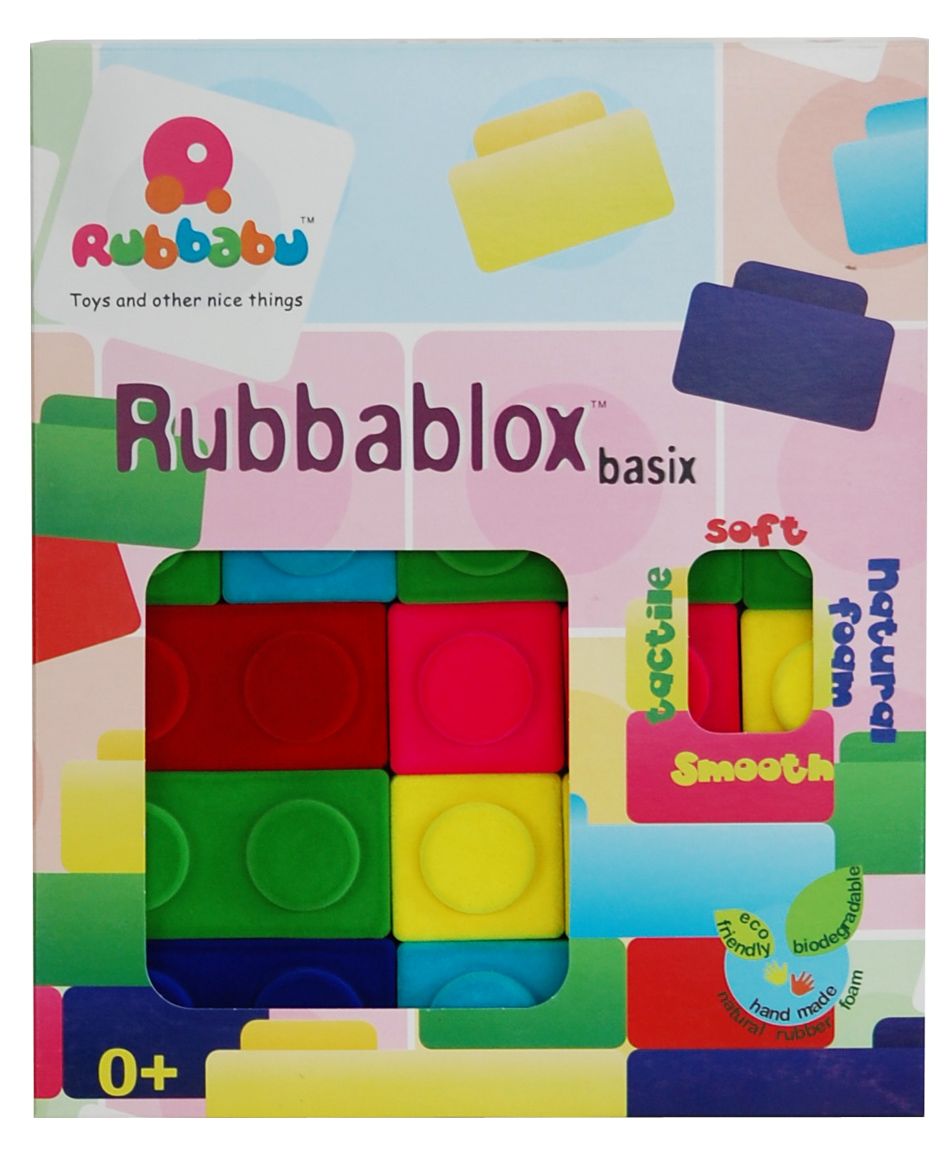 Rubbablox Basix Blocks Building Set