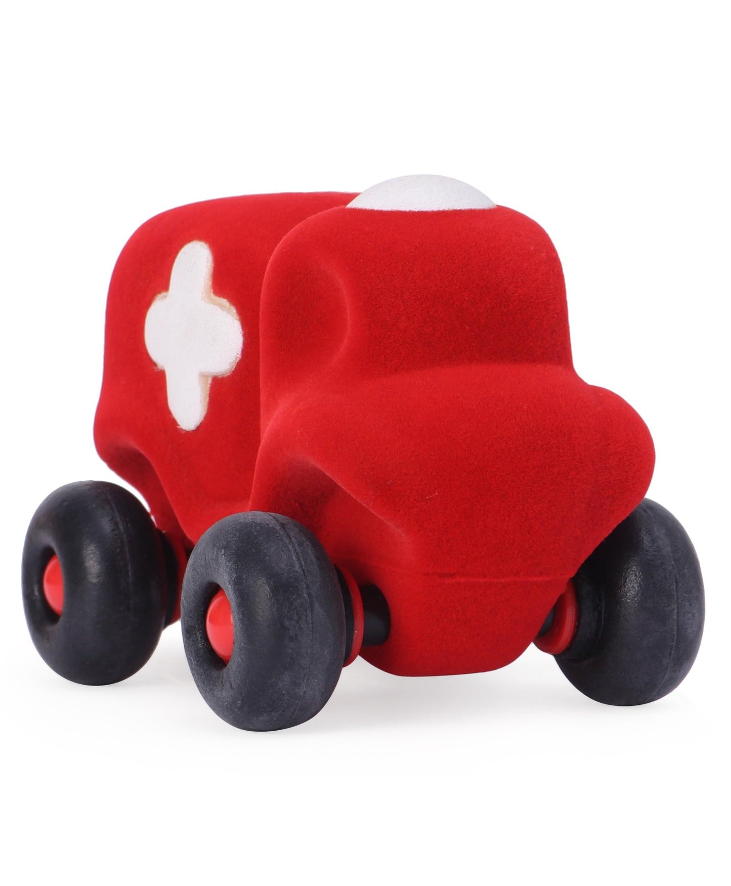 Rubbabu Free Wheel Little Vehicles - Pack of 8 (Colour May Vary)