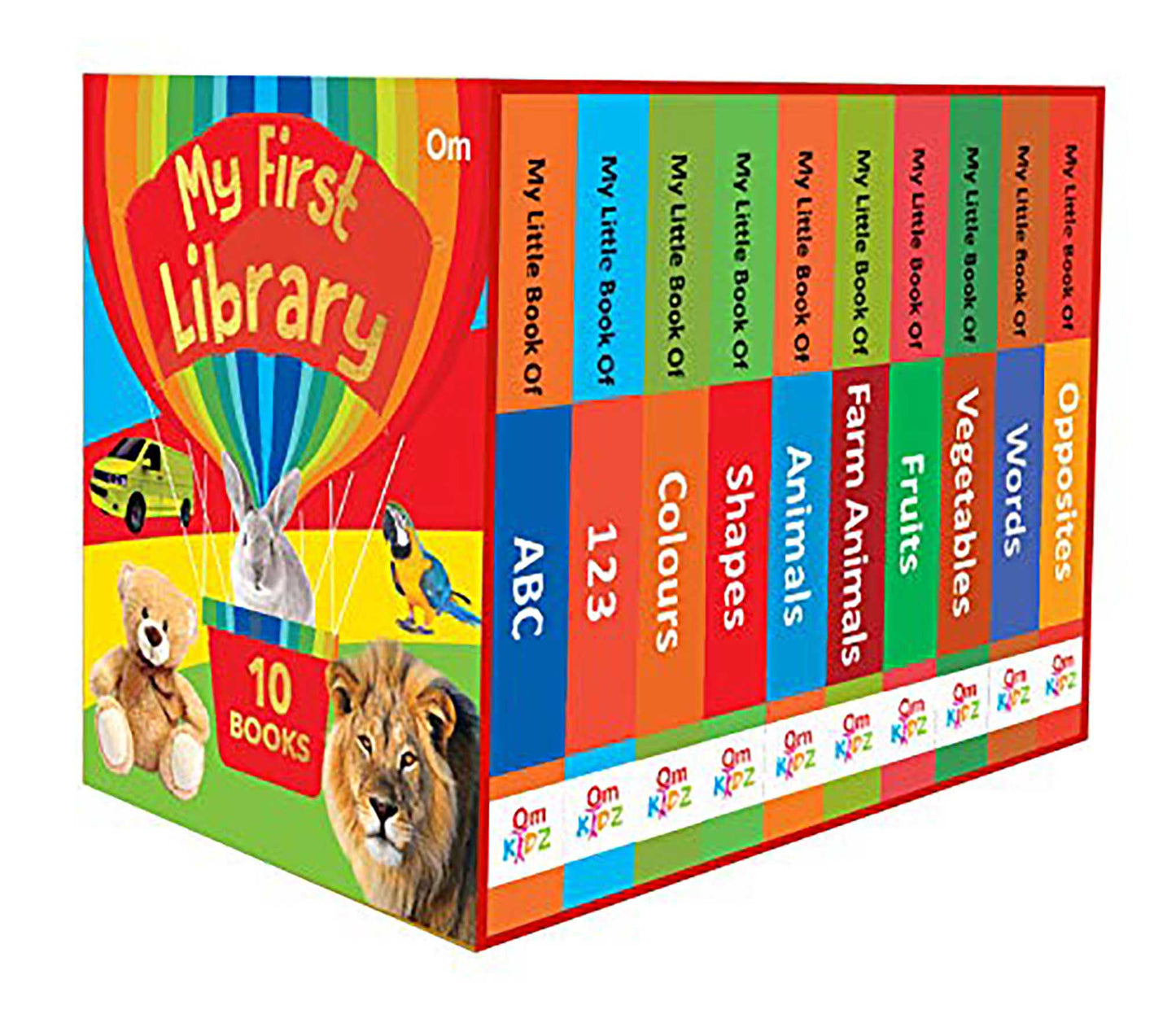 My First Library: Set of 10 Board Books for Kids – Boxset