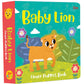 Activity Book: Baby Lion Finger Puppet Book – Fun Activities Board books for Kids