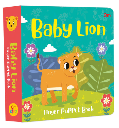 Activity Book: Baby Lion Finger Puppet Book – Fun Activities Board books for Kids