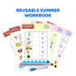 All in One Concept Colorful Summer Worksheet Set