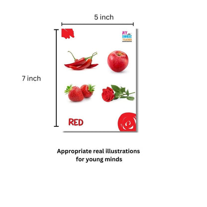 Color Understanding 10 Flashcards Set (Non-Tearable)