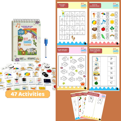 All in One Concept Colorful Summer Worksheet Set