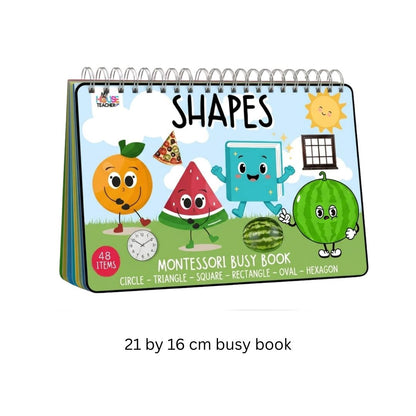 Pack of 3 | Shapes • Colors • Animals