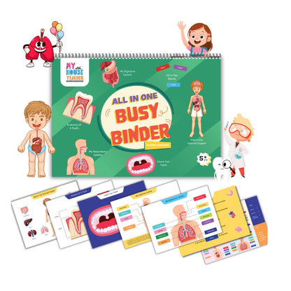 Human Body Activity Binder - 6 Years Above