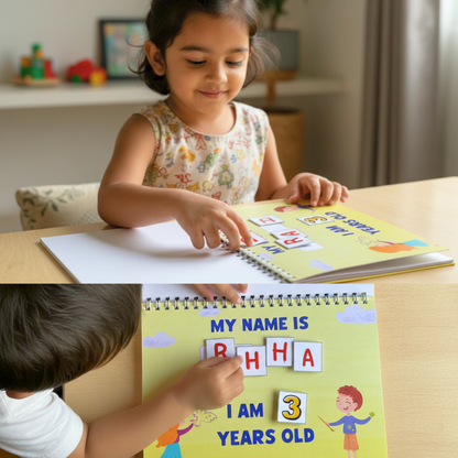 Personalised Busy Book - A Magical World of Learning & Play