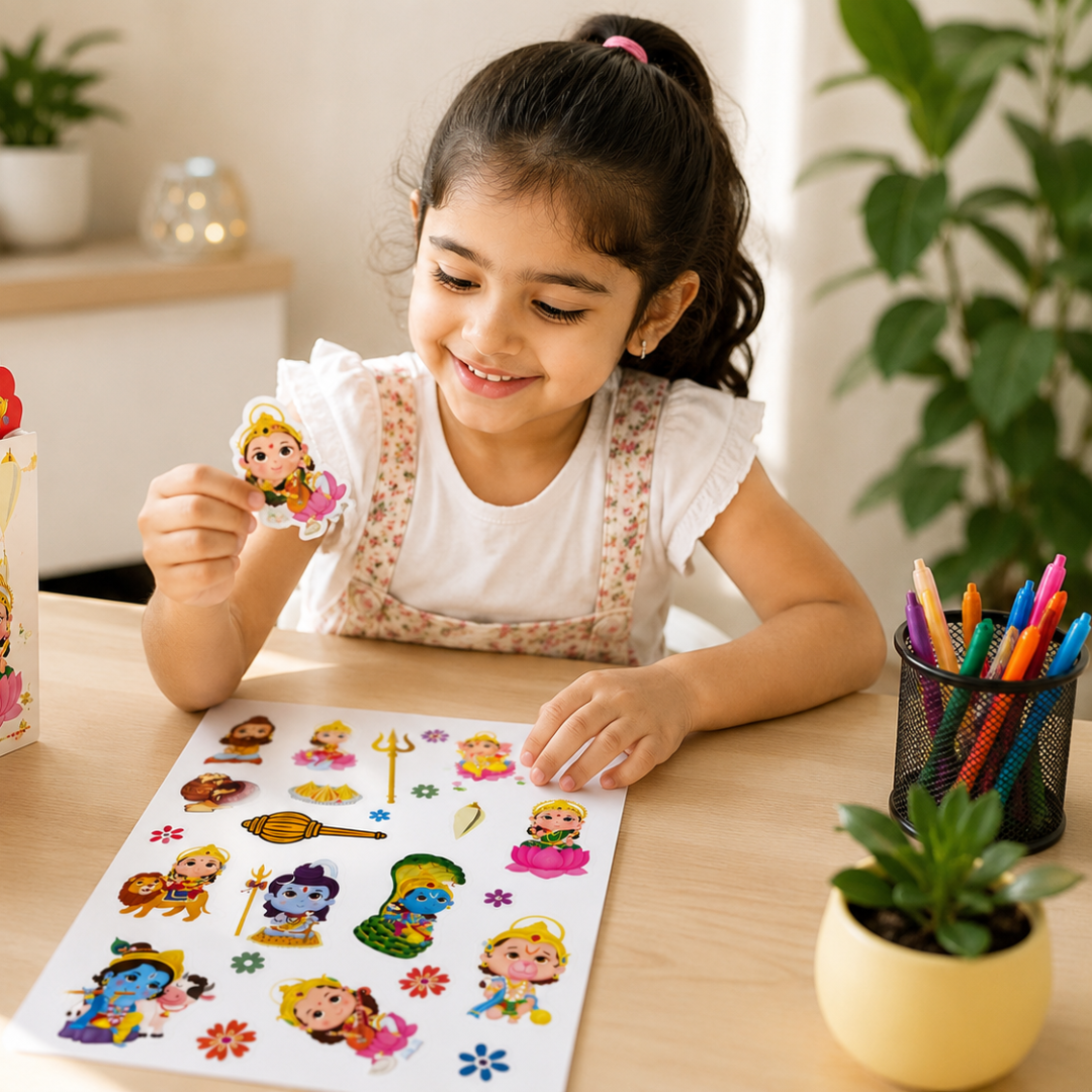My Blessed Shlokas & Mantras Sound Book + Activity Book Combo