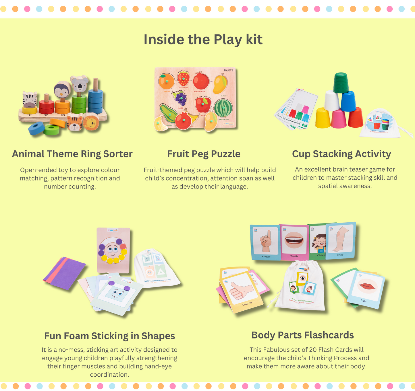 Young Minds Play Kit for 1 years and above