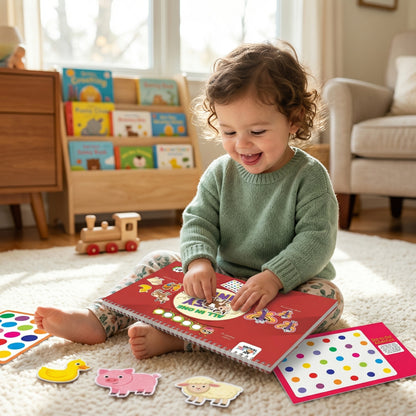 All in One Busy Binder Book Set for 2 to 4 year toddlers