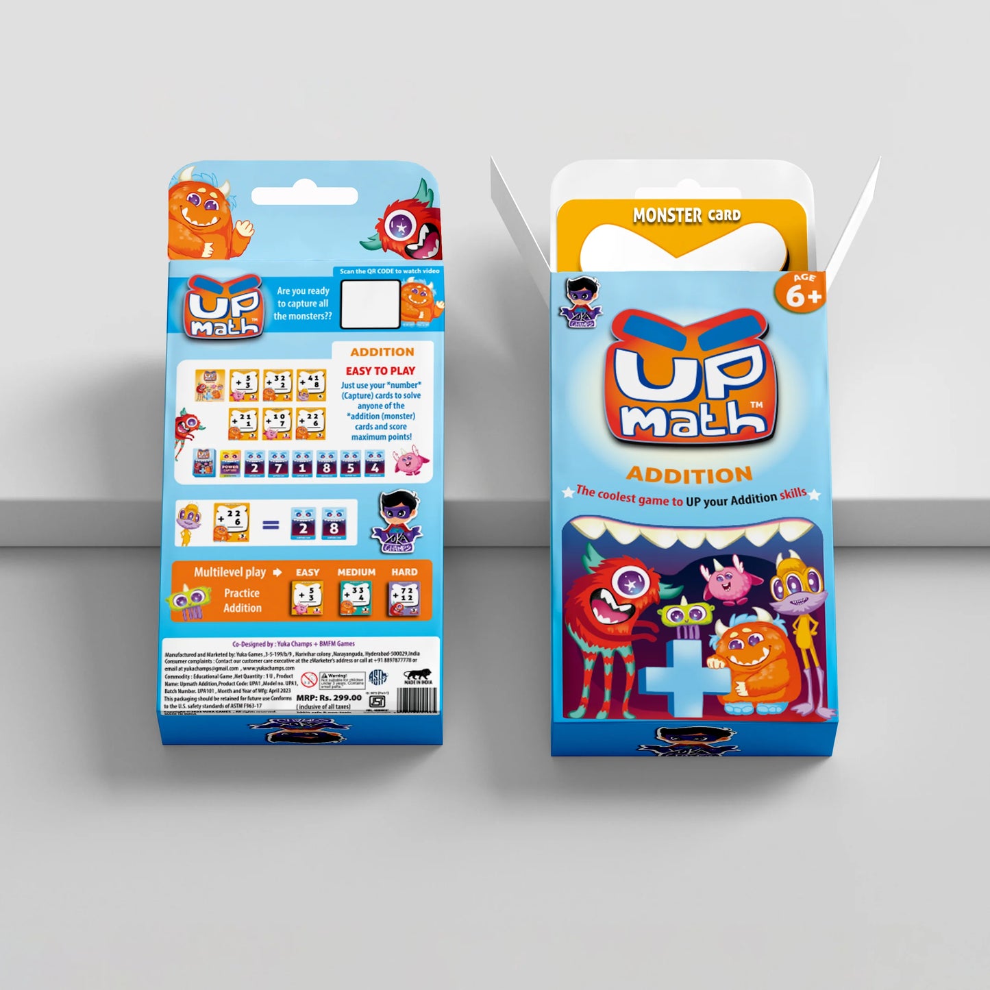 Upmath Addition Card Game