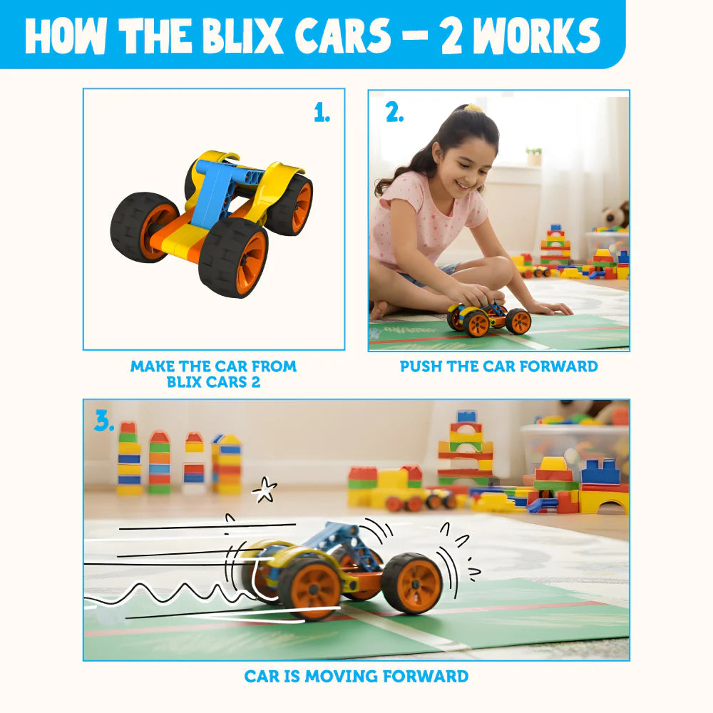 BLIX Cars-2 for 5+ Kids