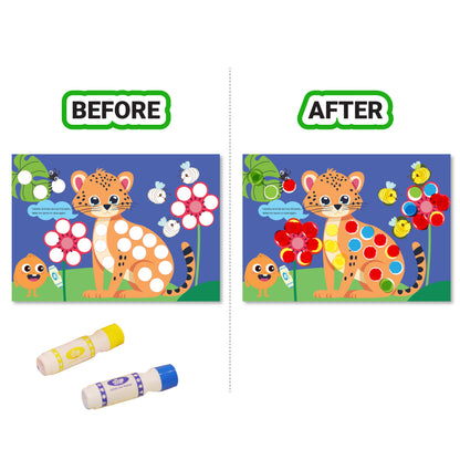 Blob goes to Zoo - Jumbo Dot Markers Activity Set