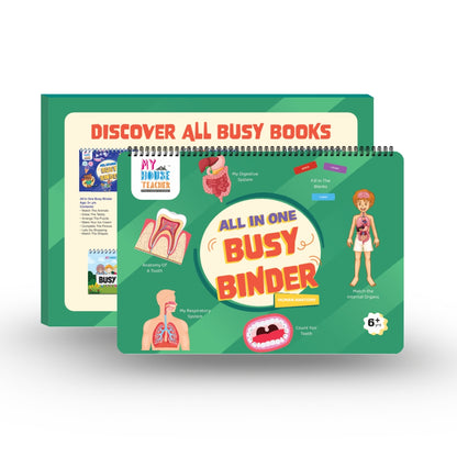 Human Body Activity Binder - 6 Years Above
